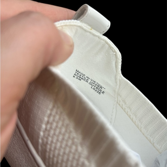 Michael Kors NWOT Juno Knit White Slip-On Sneakers, Women’s Sz 6.5 - Picture 9 of 11